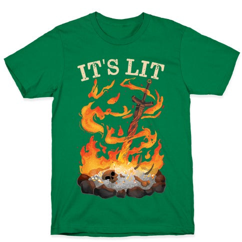 It's Lit Bonfire T-Shirt